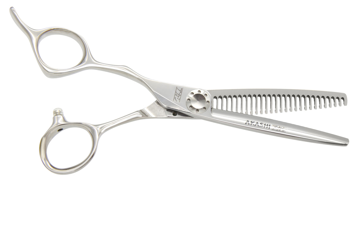 AKASHI Super Cut SC-K60 Ciseaux sculpteur Semi-Offset gauchers