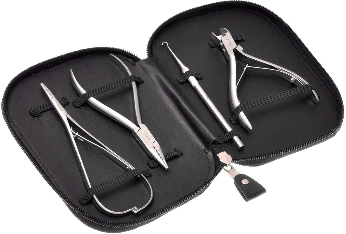 Set d'instruments avec étui