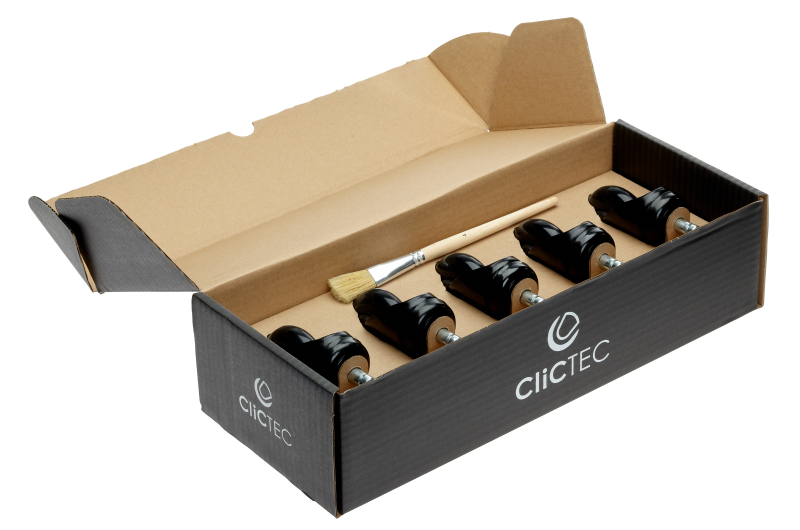 Roulettes de rechange Clic Tec