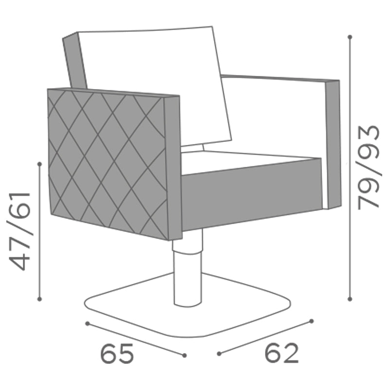 Frisierstuhl Square+