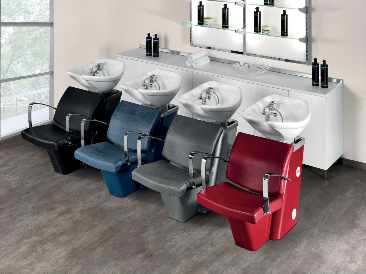 Rückwaschanlage Compact, silber