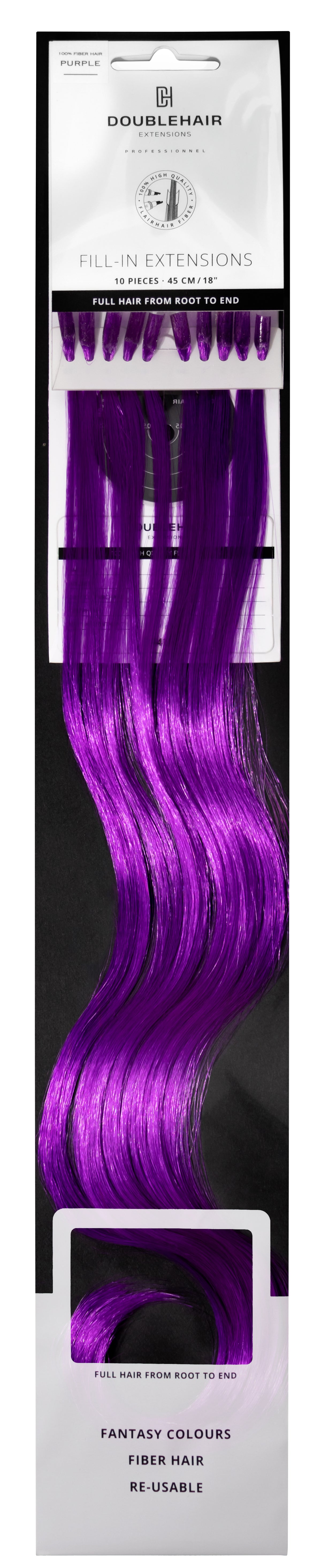 Prebonded Fill-In Exten Fiber Hair