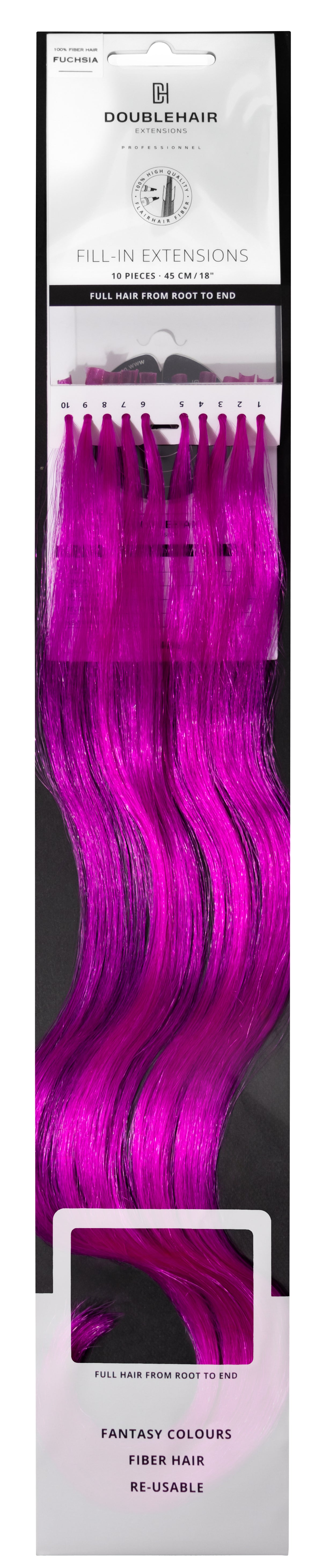 Prebonded Fill-In Exten Fiber Hair