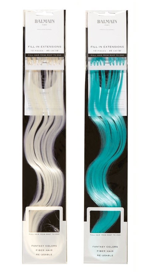 Prebonded Fill-In Extension Fiber Hair