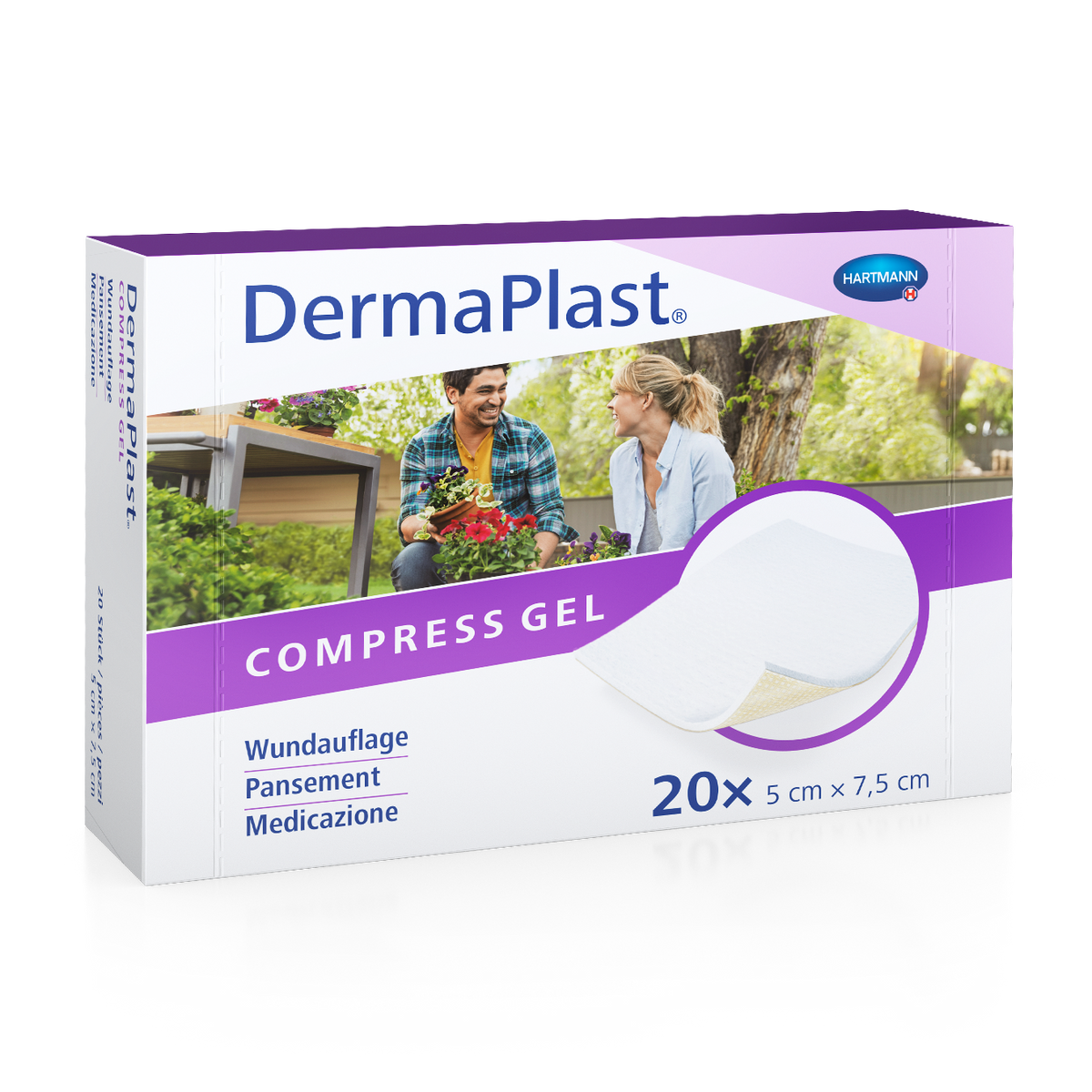 IVF Hartmann Derma Plast Compresseur pour plaies