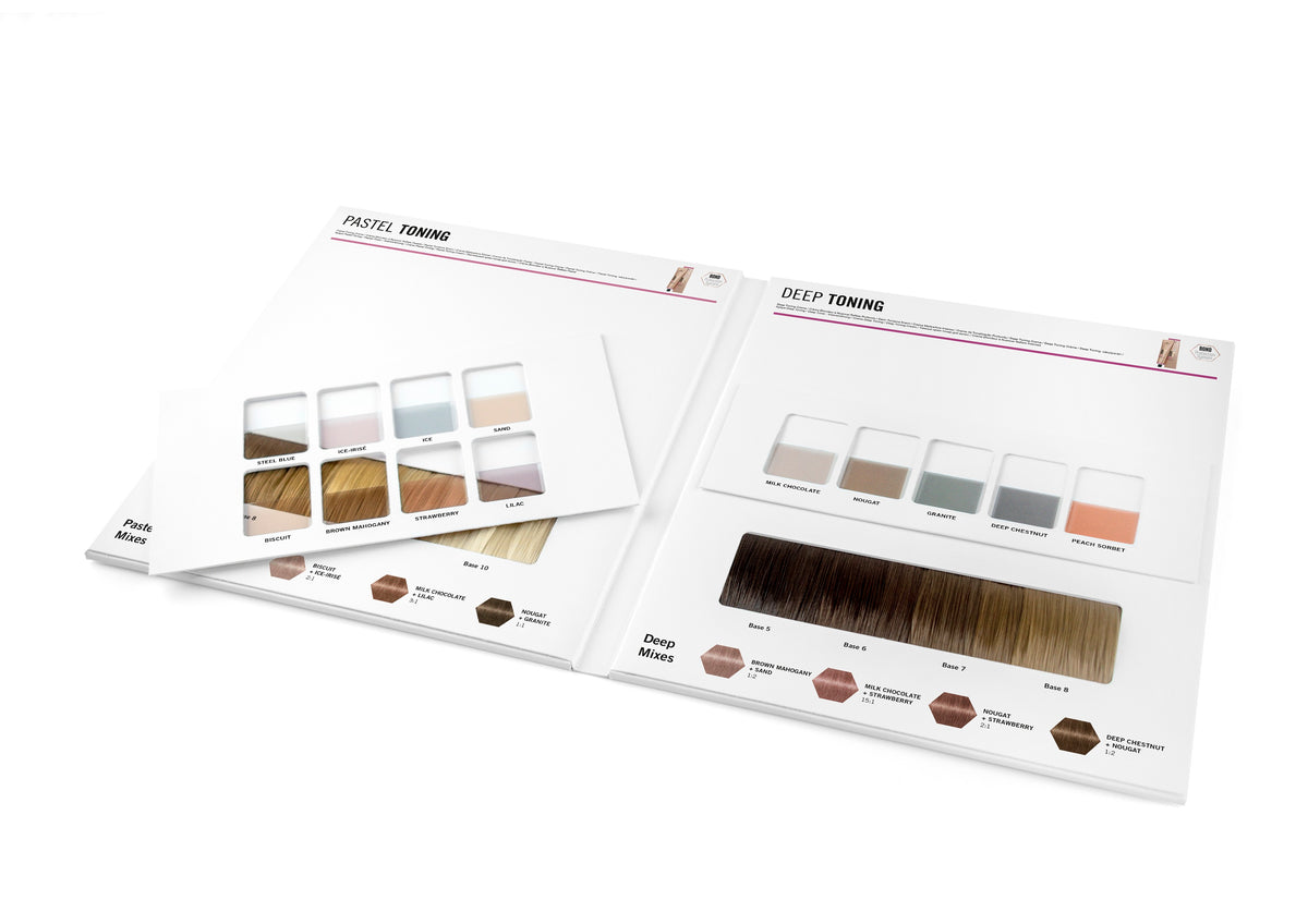 BlondMe Charte de couleurs Toner 03/23