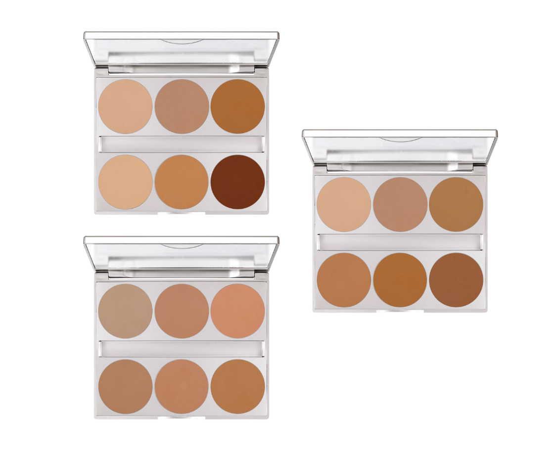 Palette de finition double