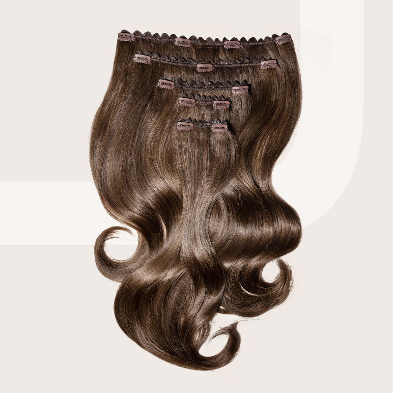 DOUBLEHAIR Clip-In Weft Memory Hair
