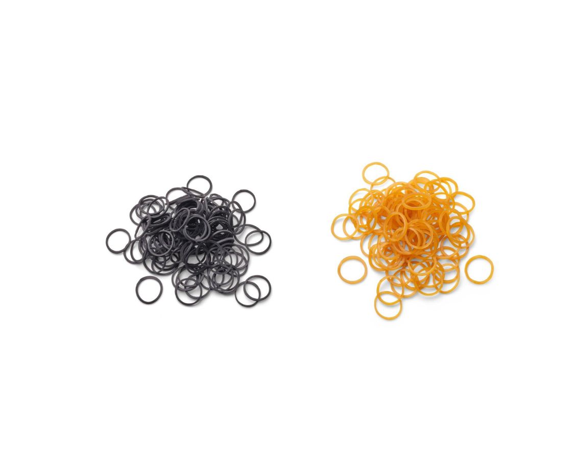 Trisa Mini gommes à cheveux rasta 20 mm