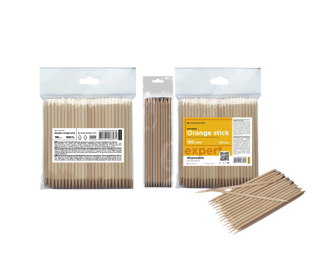 STALEKS PRO Bâtonnets de bois d'oranger EXPERT
