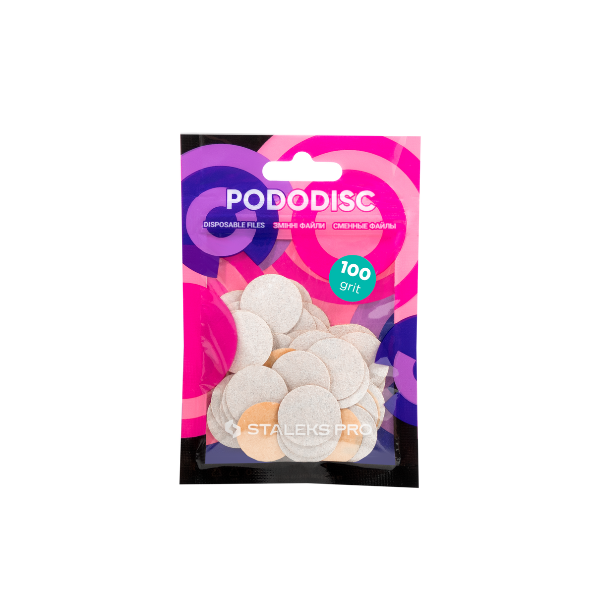 STALEKS PRO Filepads d'hygiène pour PODODISC M EXPERT