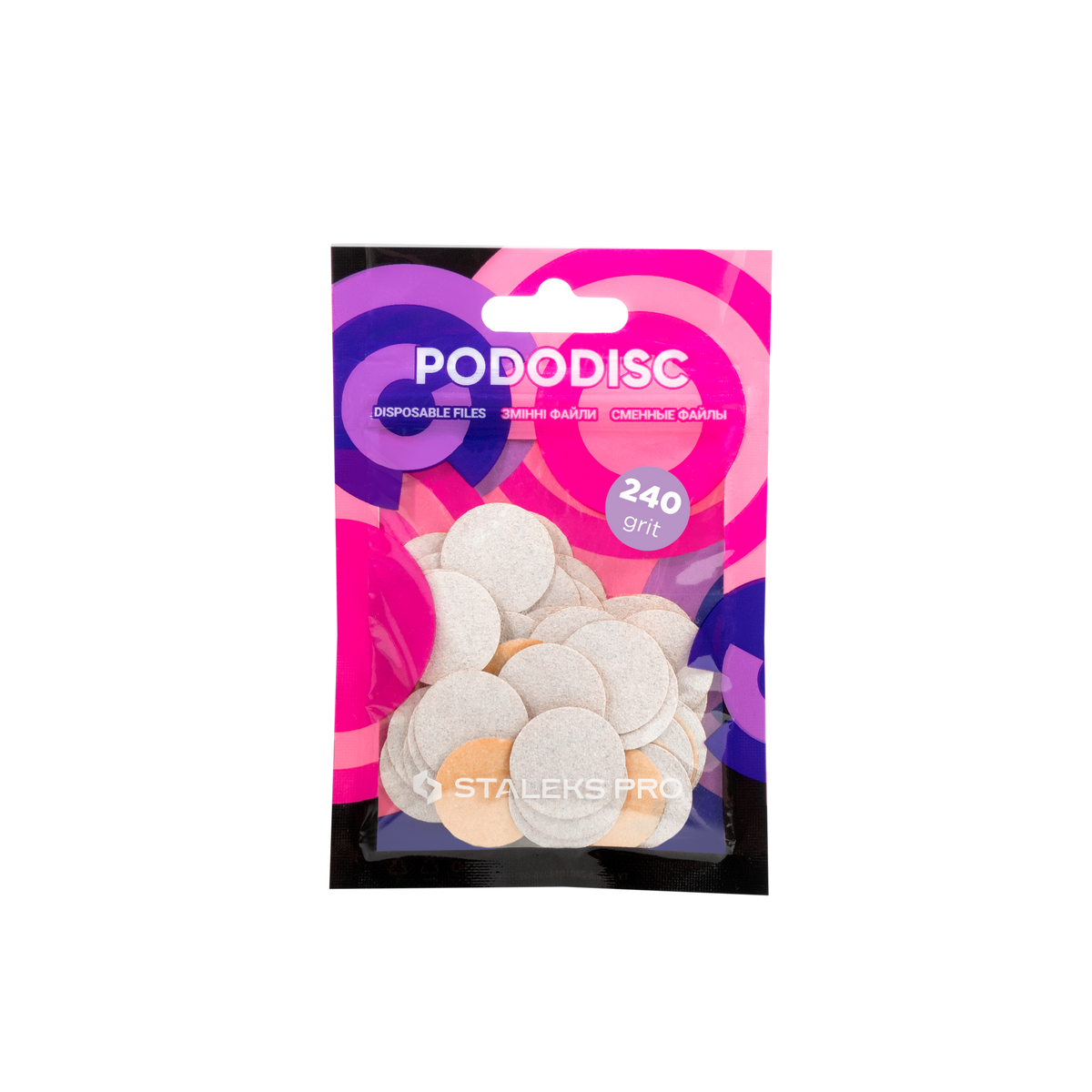 STALEKS PRO Filepads d'hygiène pour PODODISC M EXPERT