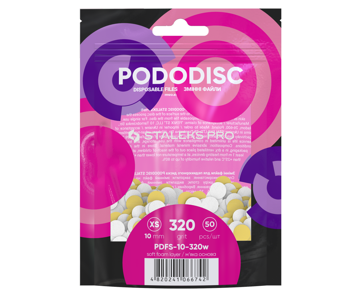 Hygiene Filepad Soft für Pododisc XS EXPERT