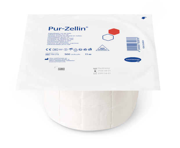 Pur-Zellin 11-fach gerollt