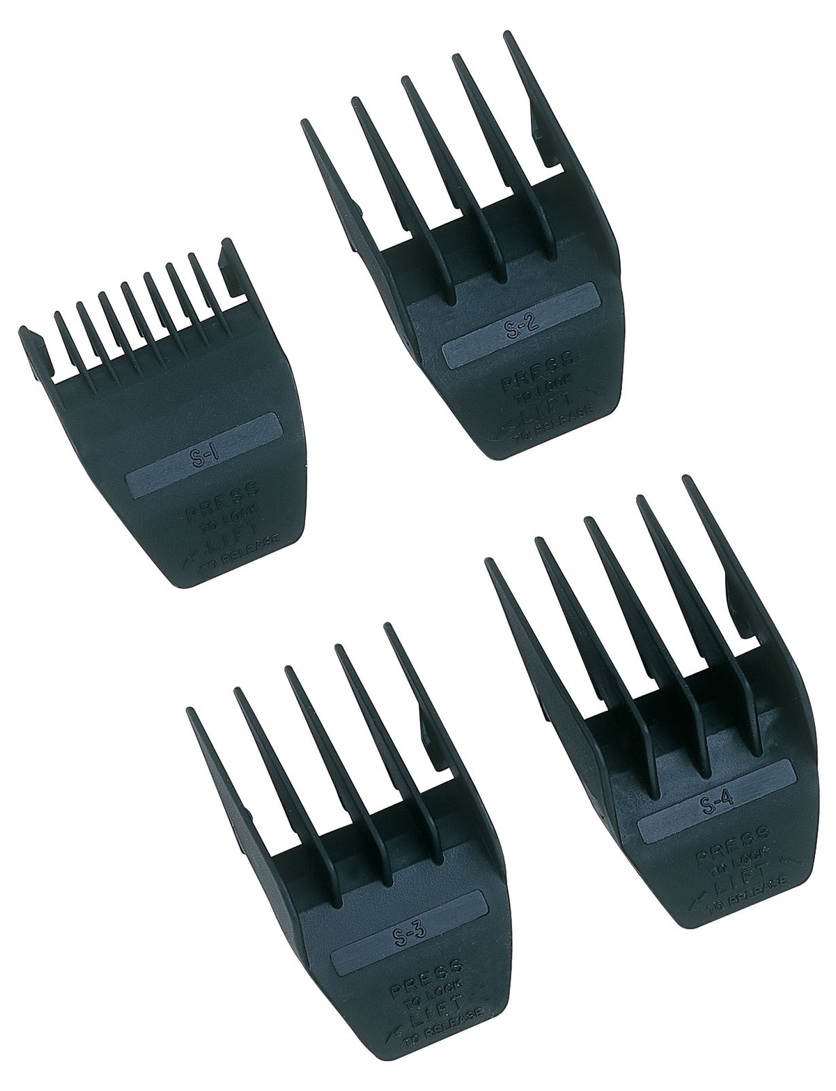 Wahl Set de peignes à monter en plastique 3 / 6 / 10 / 13 mm