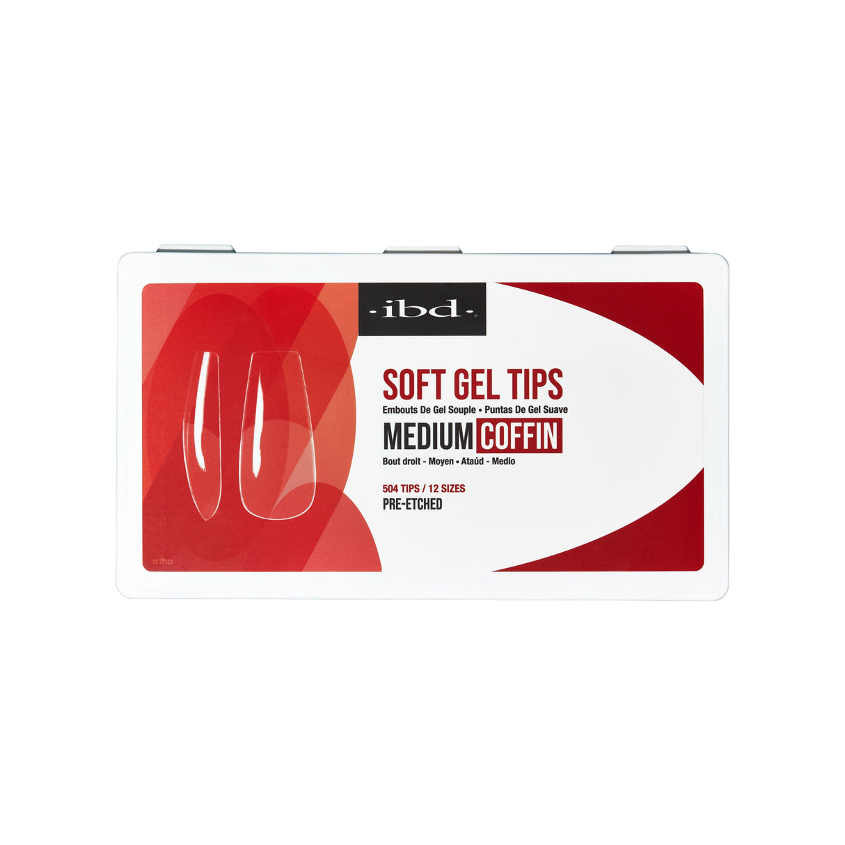 IBD Clear Soft Gel Tips