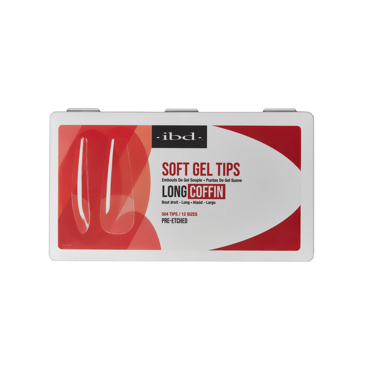 IBD Clear Soft Gel Tips