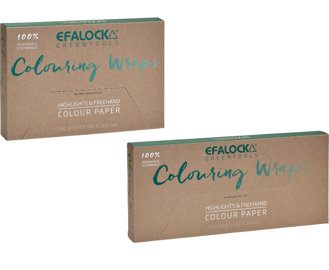 Papergreen Coloring Wraps Papier pour mèches