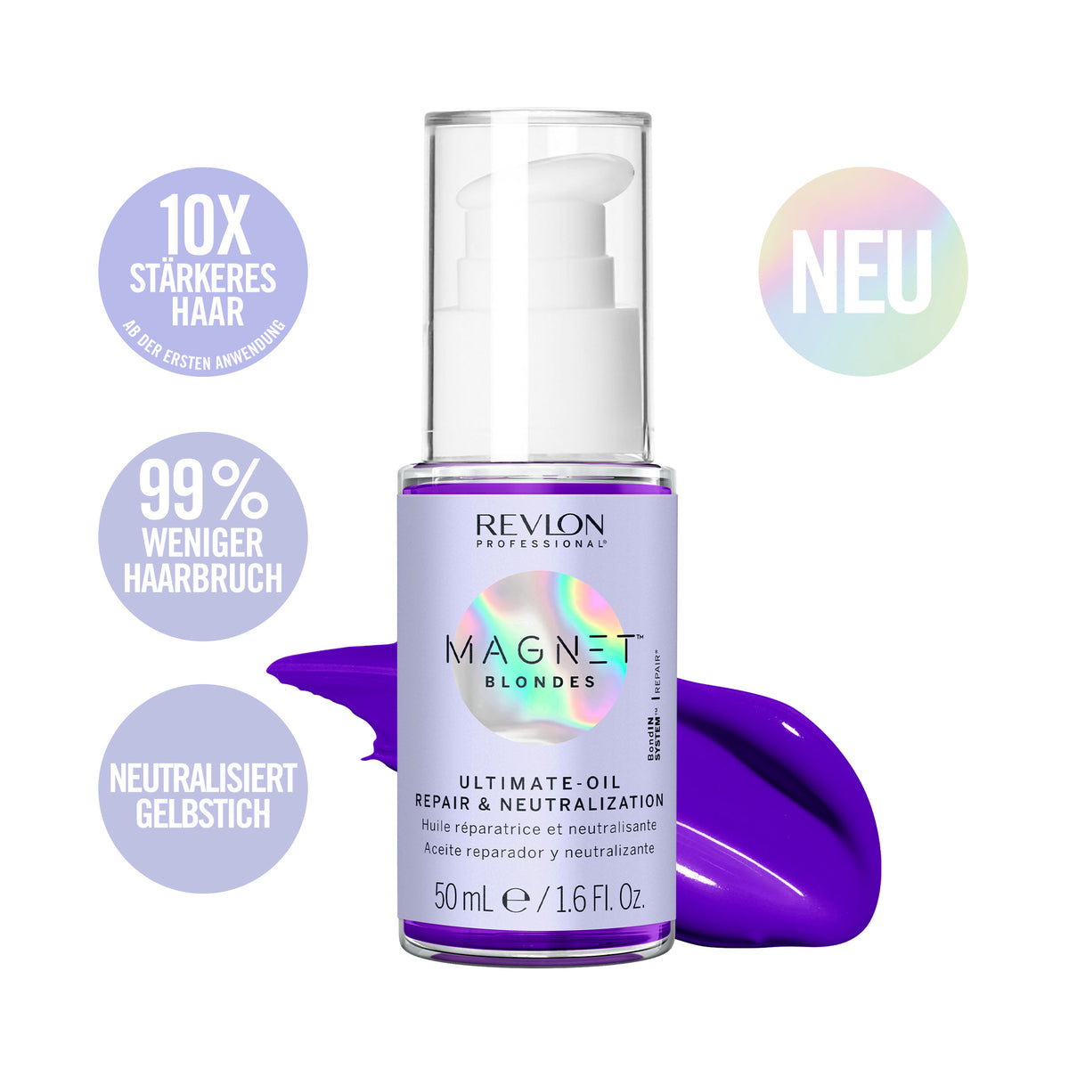 Magnet Blondes Ultimate-Oil - Huile réparatrice et neutralisante