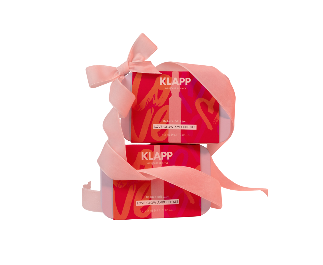 KLAPP SKIN BOOST Coffret d'ampoules Love Glow Édition limitée