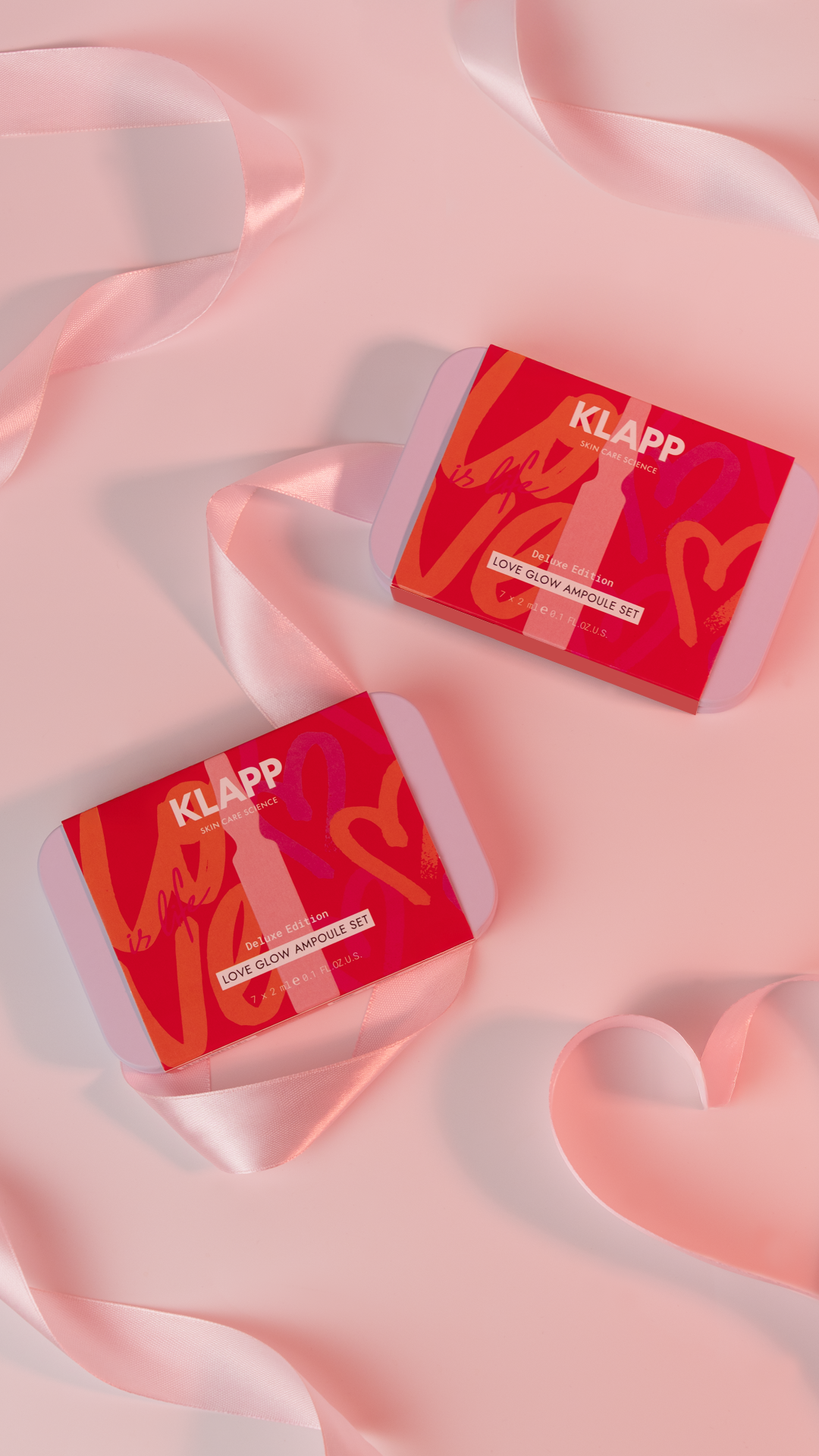 KLAPP SKIN BOOST Coffret d'ampoules Love Glow Édition limitée