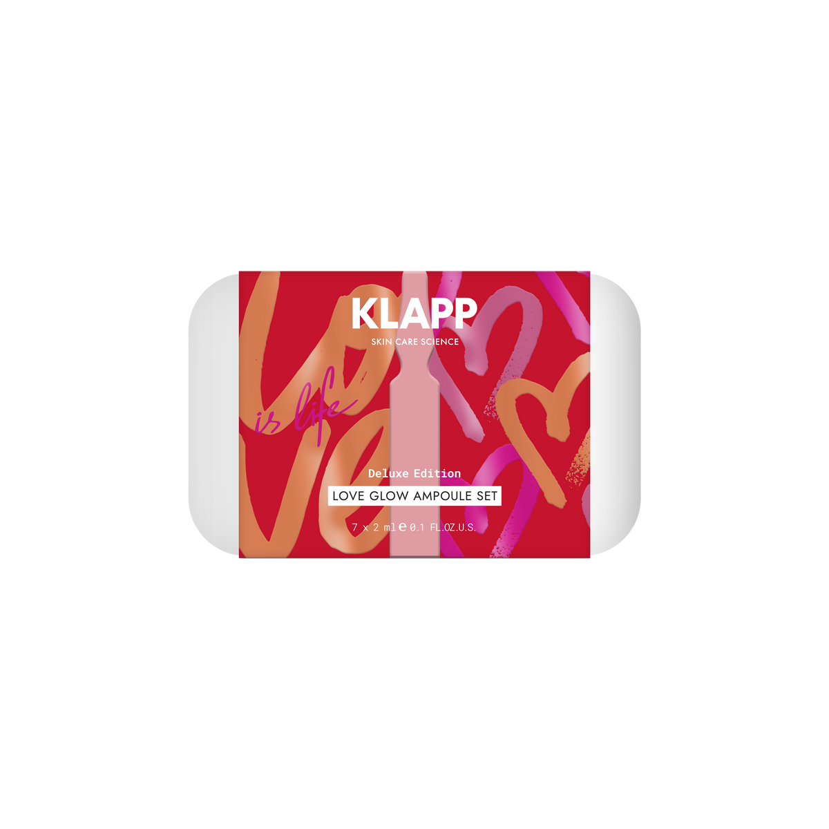 KLAPP SKIN BOOST Coffret d'ampoules Love Glow Édition limitée