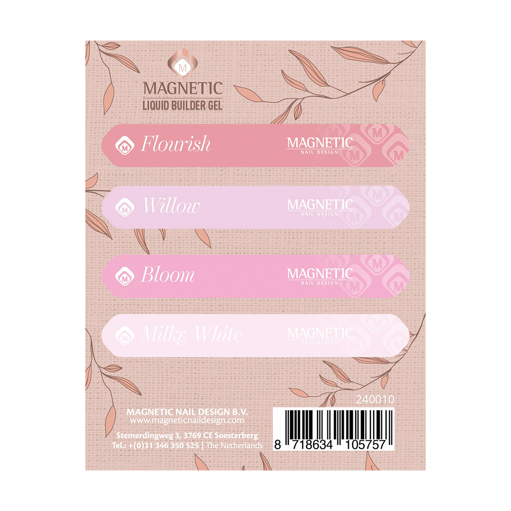 Colorpop Stickerbogen für Liquid Builder Gel