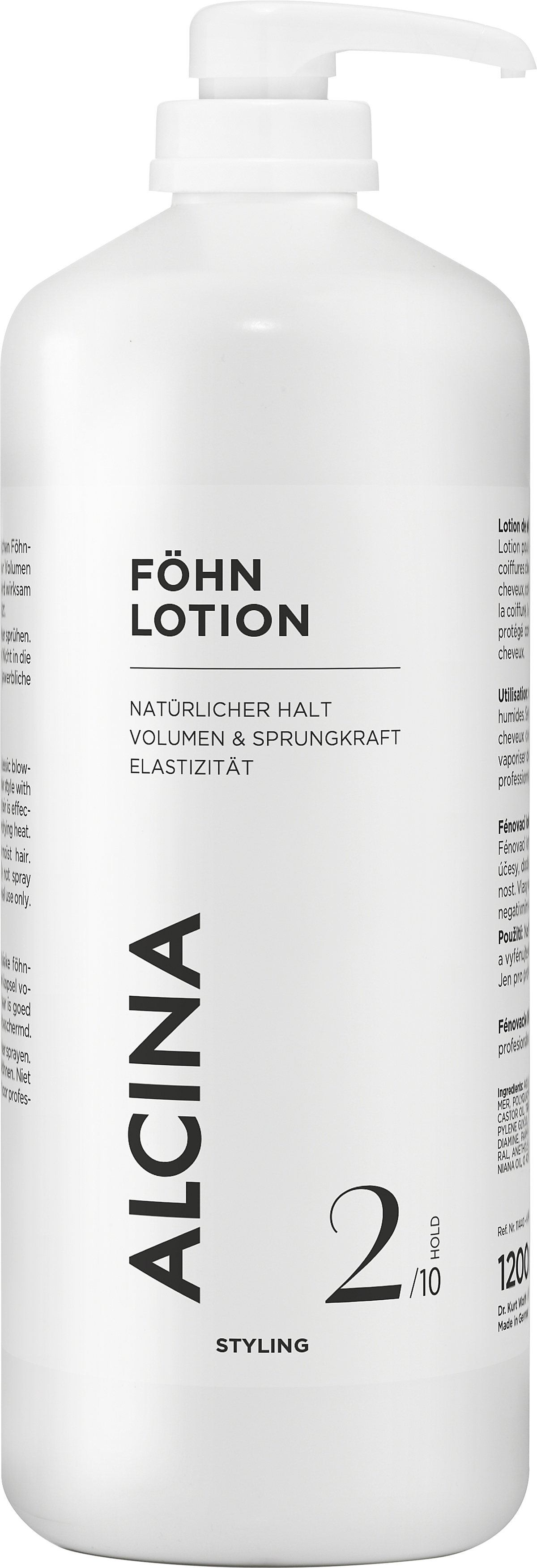 Lotion pour sèche-cheveux