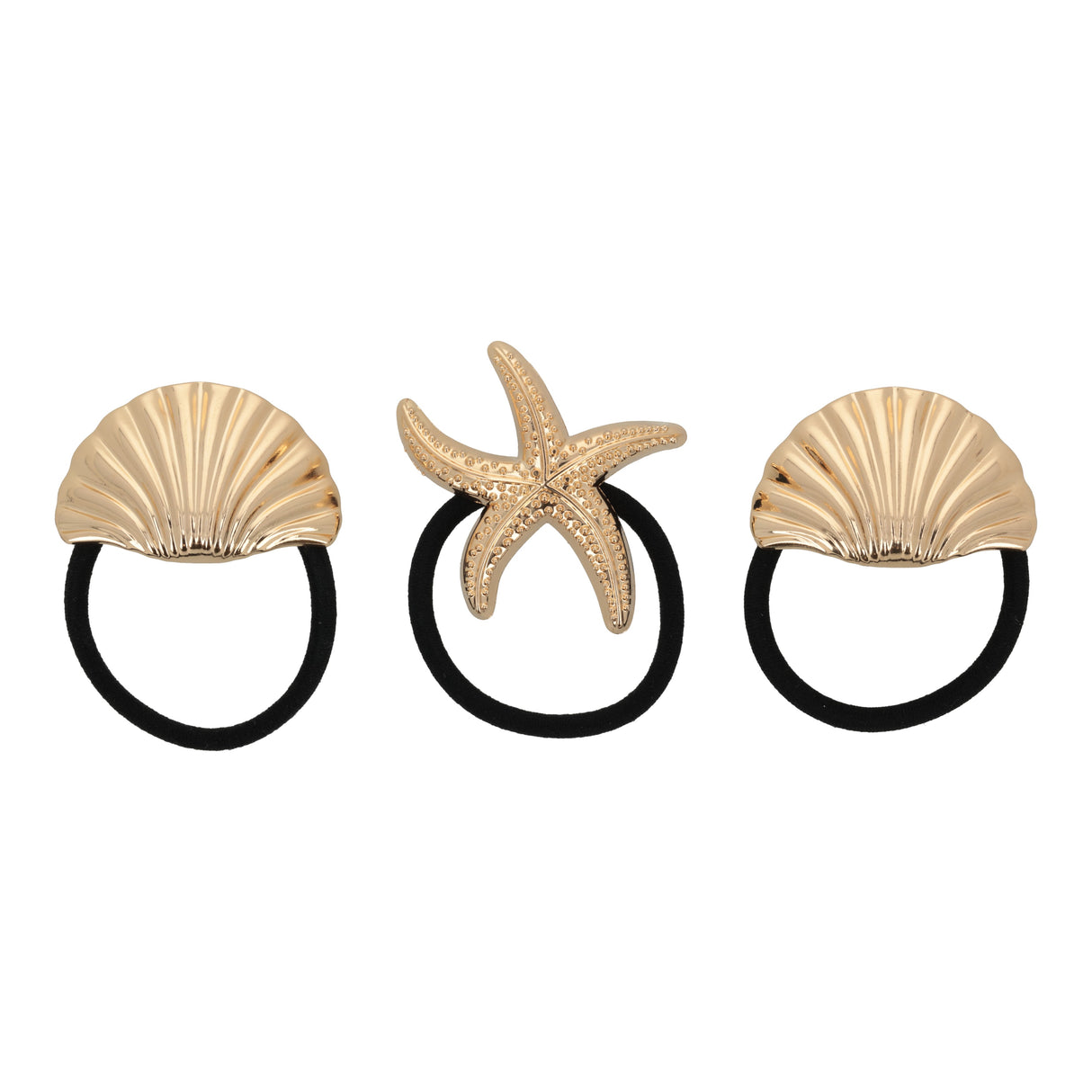 Trisa Fashion Set Haargummis gold