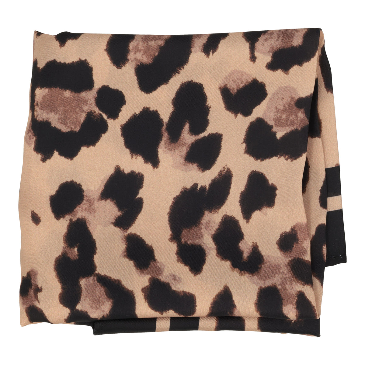 Trisa Fashion Chiffon à motif léopard