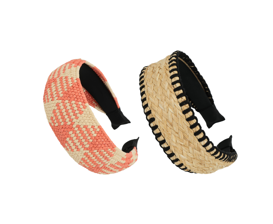 Trisa Fashion Serre-tête en raphia