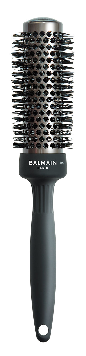 Professional Ceramic Round Brush Black