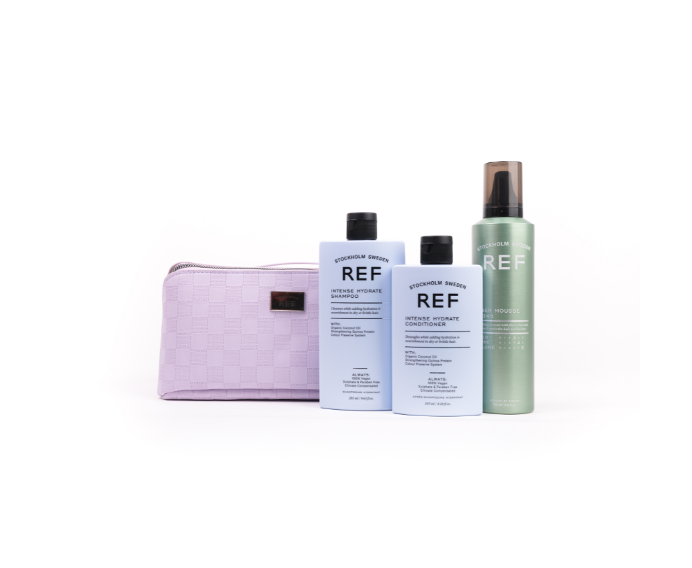 Haarpflege Set Lila Origami Bag Intense Hydrate