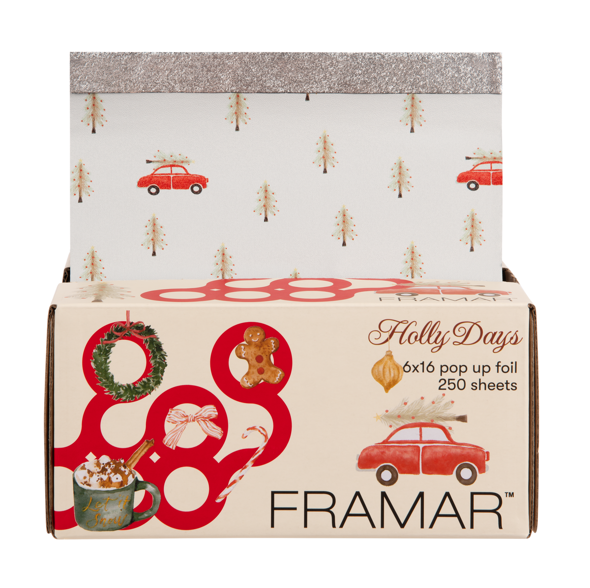 Holly Days - 26 x 12.5cm Pop Up 500 Sheets
