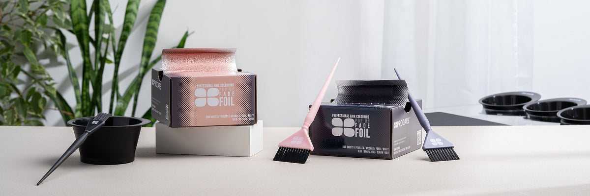 Embossed Fade Hair Foil Pop Up Sheets