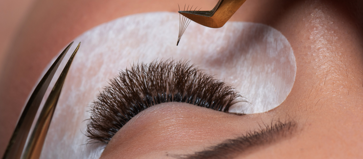 Extensions de cils Volume & techniques tendance