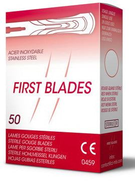 First Blades Hohlmeissel Klingen steril