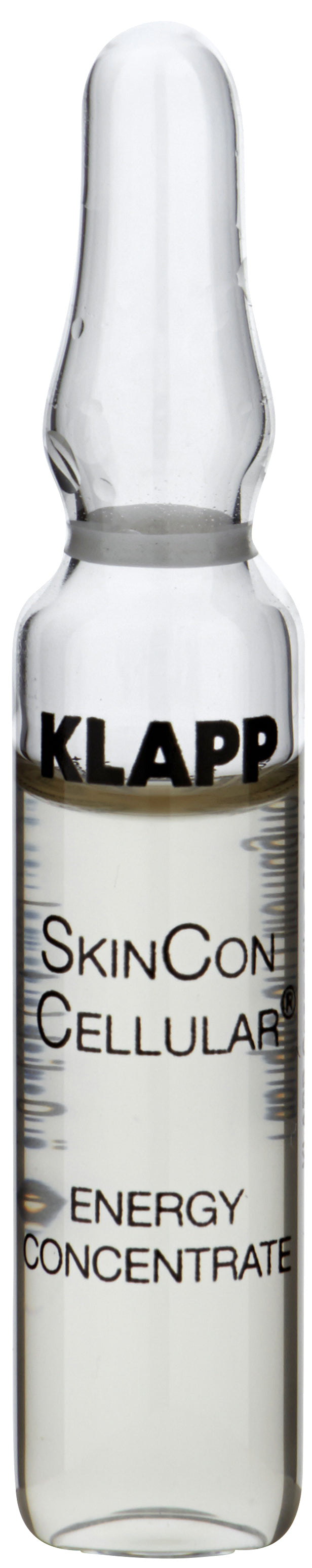 SKINCONCELLULAR Energy Concentrate Produit de la cabine