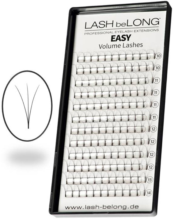 Easy Volume Lashes 3D - MIX-Box D-Curl