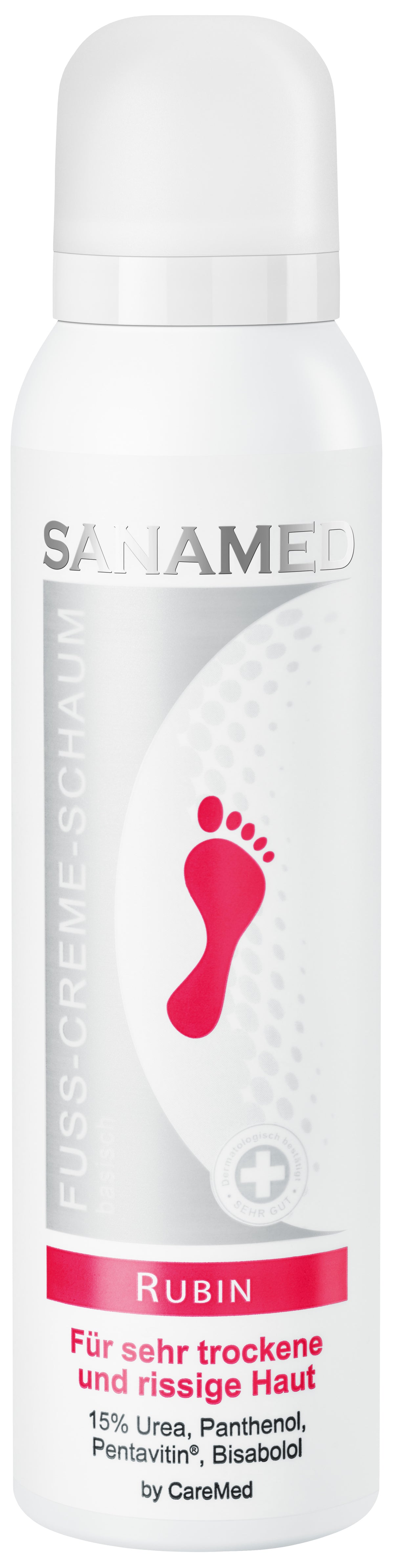 Rubis Crème-mousse pour les pieds