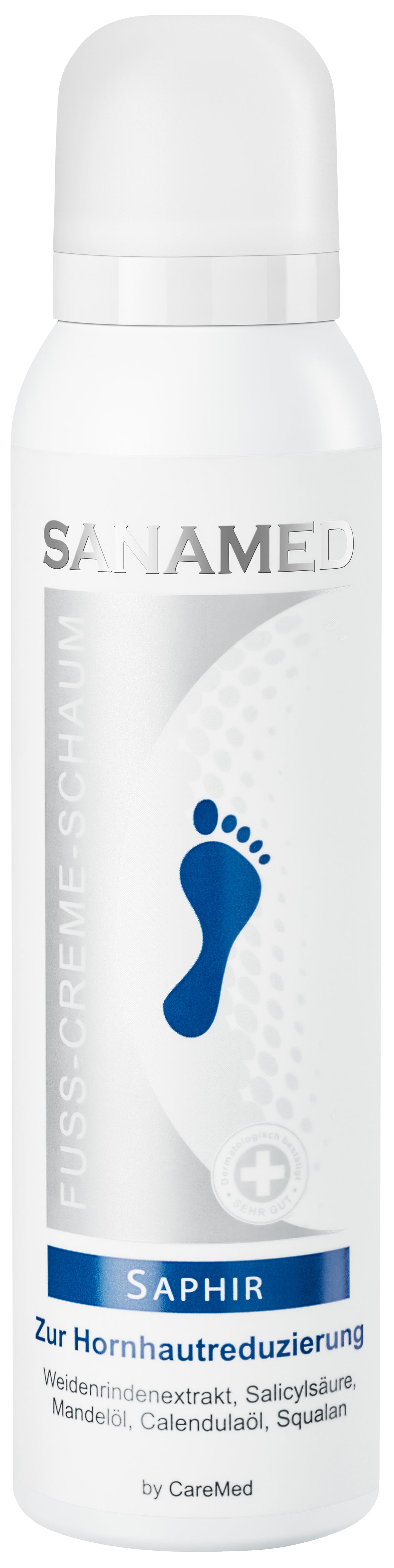 Sanamed Saphir Crème-mousse pour les pieds