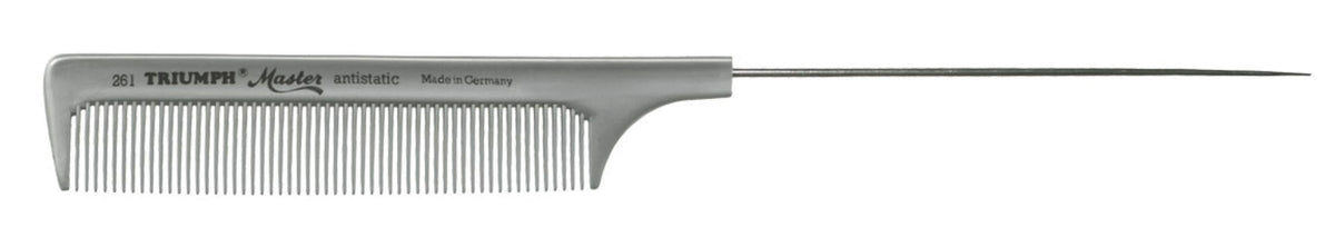 Triumph Master Peigne à queue antistatique