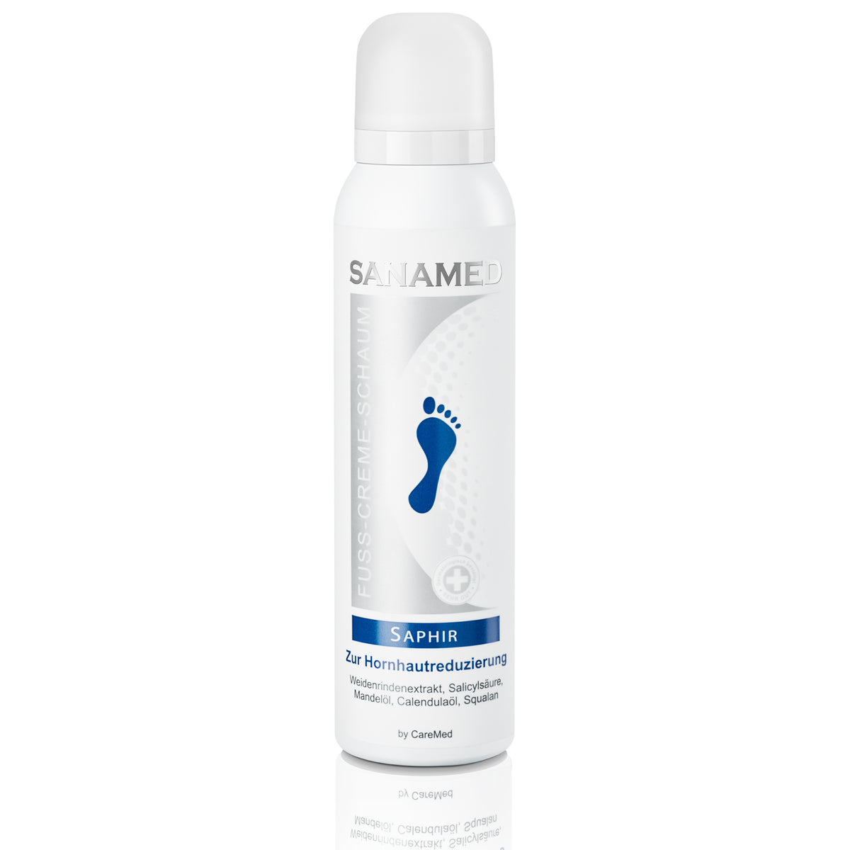 Sanamed Saphir Crème-mousse pour les pieds