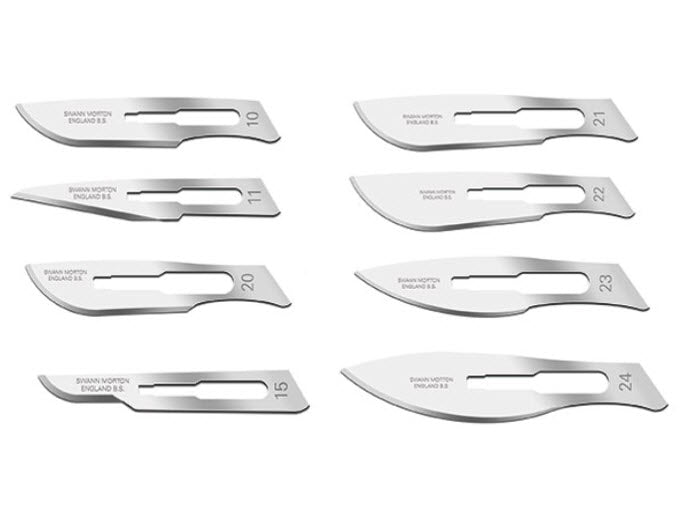 Swann-Morton Lames scalpel