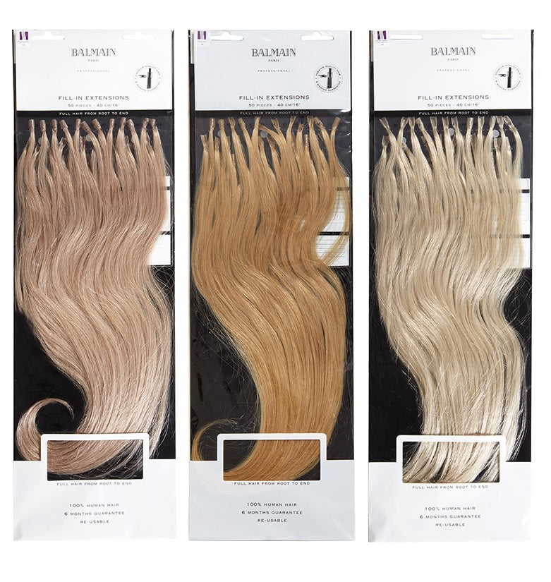 Prebonded Fill-In Extensions 40 cm 50 Stück