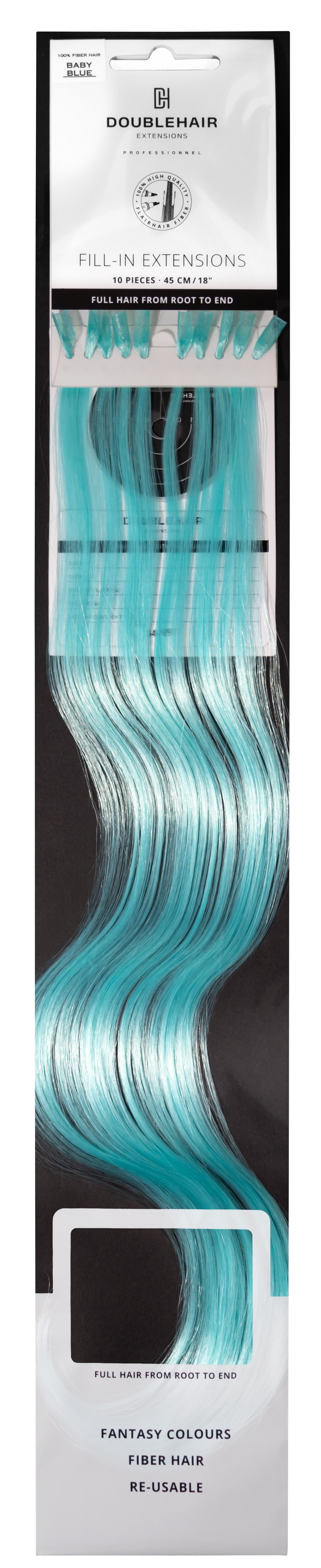 Prebonded Fill-In Exten Fiber Hair