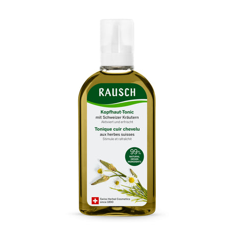 Rausch Tonique cuir chevelu aux herbes suisses