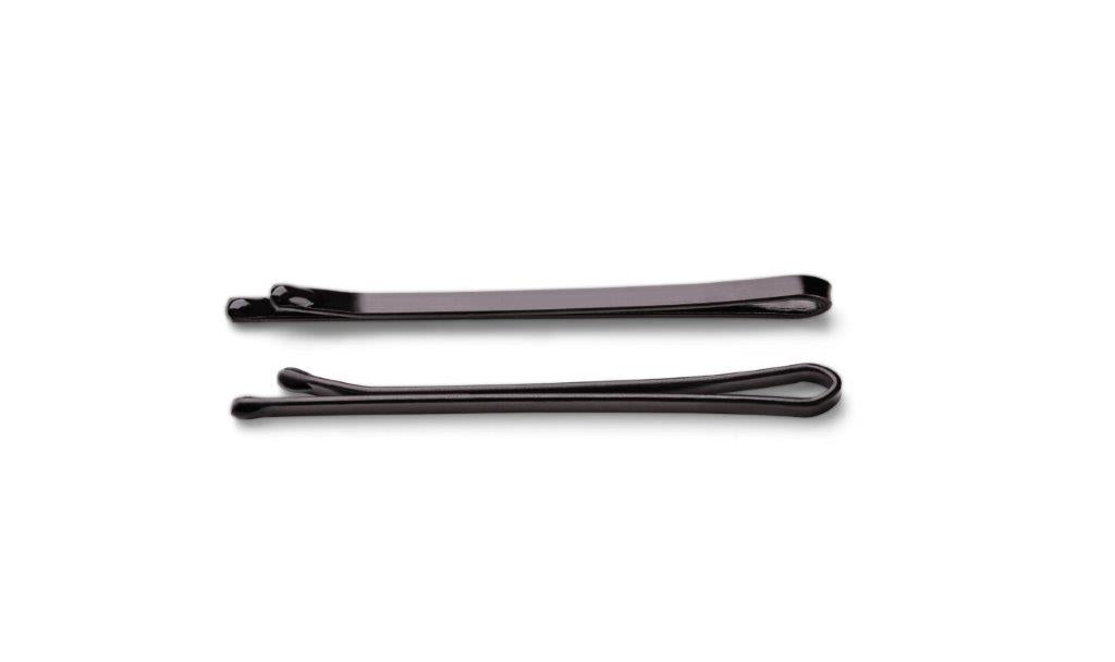 Haarklemmen glatt lackiert 55 mm
