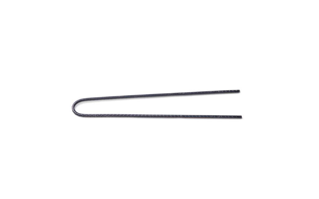 Épingles à cheveux professionnelles striées en forme de U 53 mm