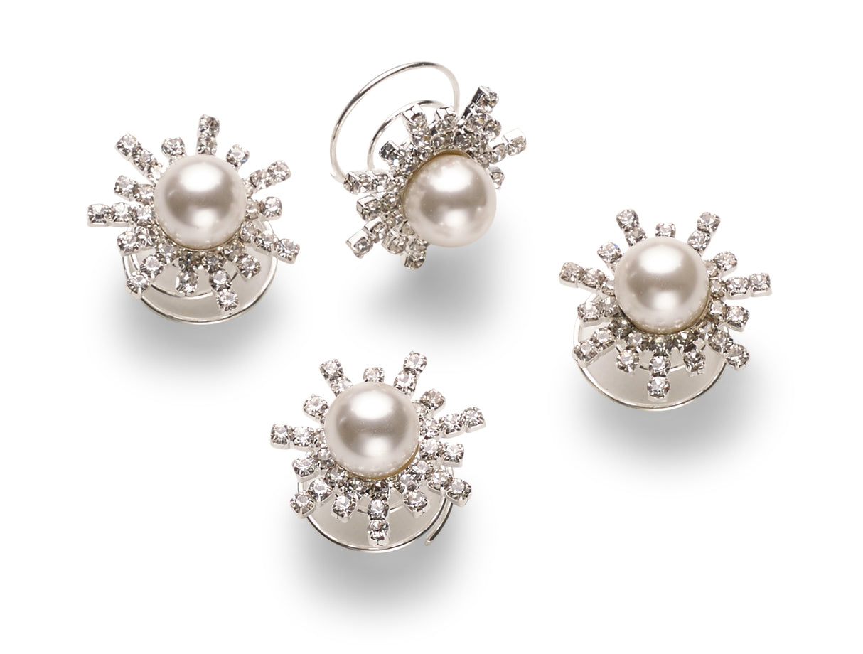 Celebride Curlies avec perles et strass 2 cm